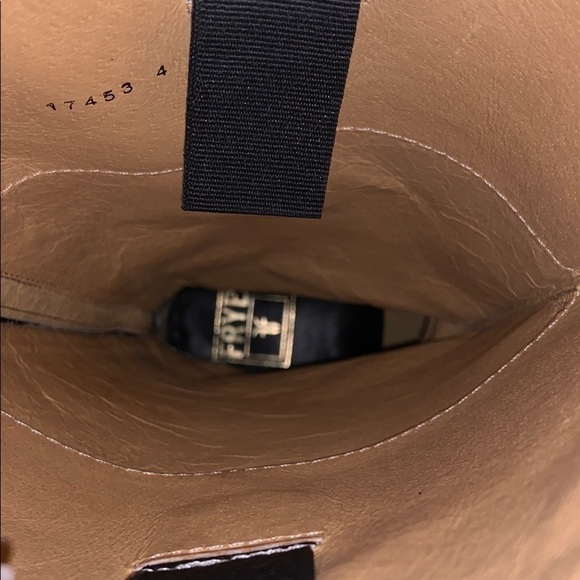 New Frye tall leather boots size-6.5 B - Picture 7 of 7